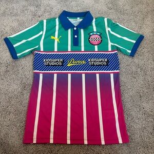 Puma x KidSuper Jersey Spectra Green SZ S
